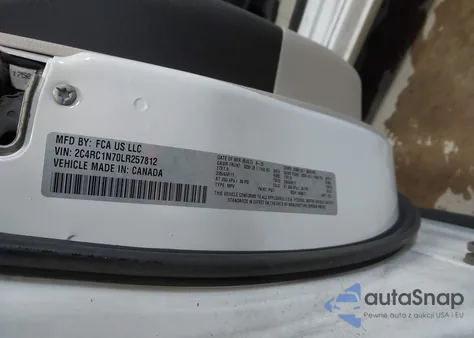 2020 Chrysler Pacifica Hybrid Limited from USA, damaged, VIN 2C4RC1N70LR257812